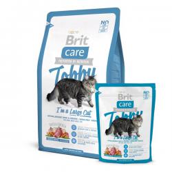 Корм для кошек Brit Care Tobby I'm a Large Cat — Duck & Chicken Grain-Free Hypoallergenic