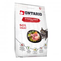 Корм для кошек Ontario Adult Cat Sterilized Lamb