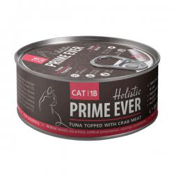 Корм для кошек Prime Ever Cat 1B — Tuna Topped With Crab Meat