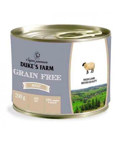 Корм для собак Duke's Farm Adult Dog Fresh Lamb Grain Free Wet